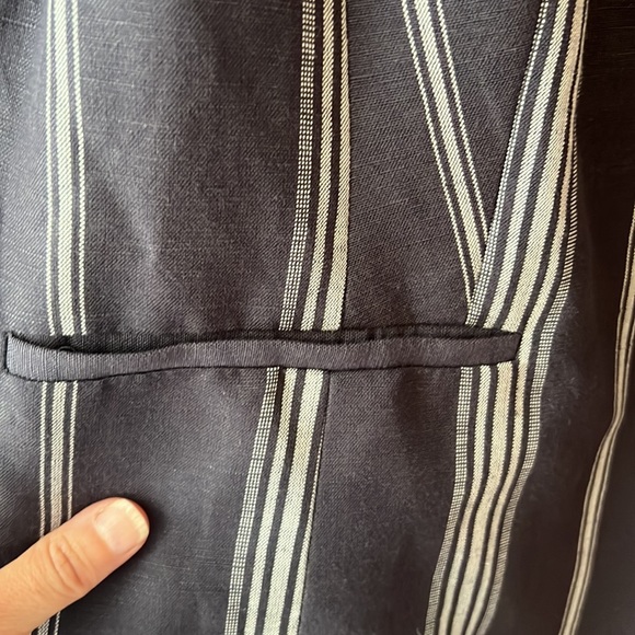 Lane Bryant The Bryant Blazer NWT Linen Blend.  Size 20. - Picture 5 of 16